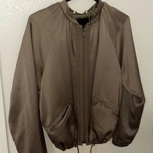 Banana Republic Bomber Spectacular Silky Jacket